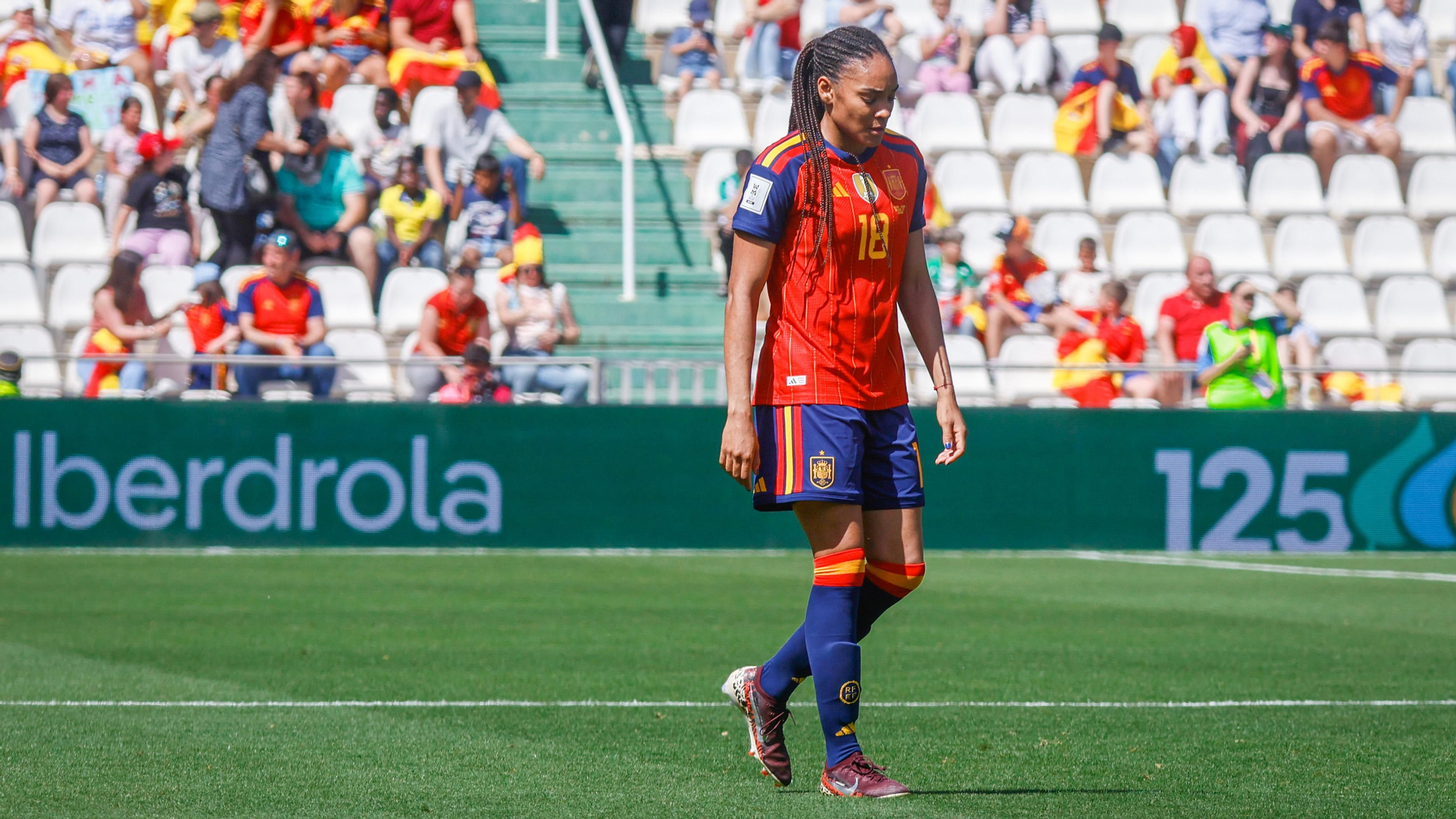 El partido de la selección femenina España - Ucrania
