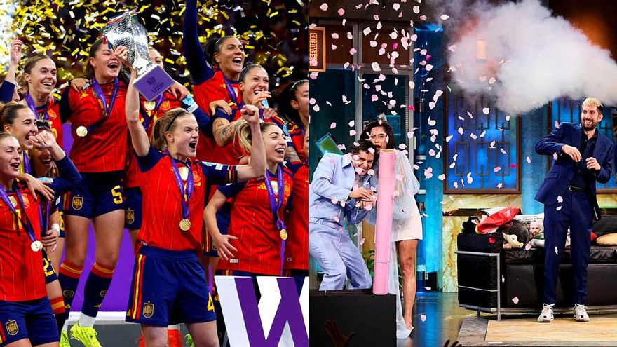 La 1 brilla con el nuevo éxito de la selección femenina (20.9%) y lidera el día pese al bajón de 'La Revuelta' (9.8%)