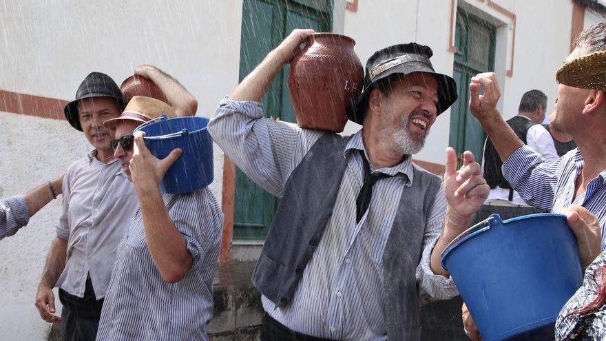 Traída del Agua de Lomo Magullo, 2023