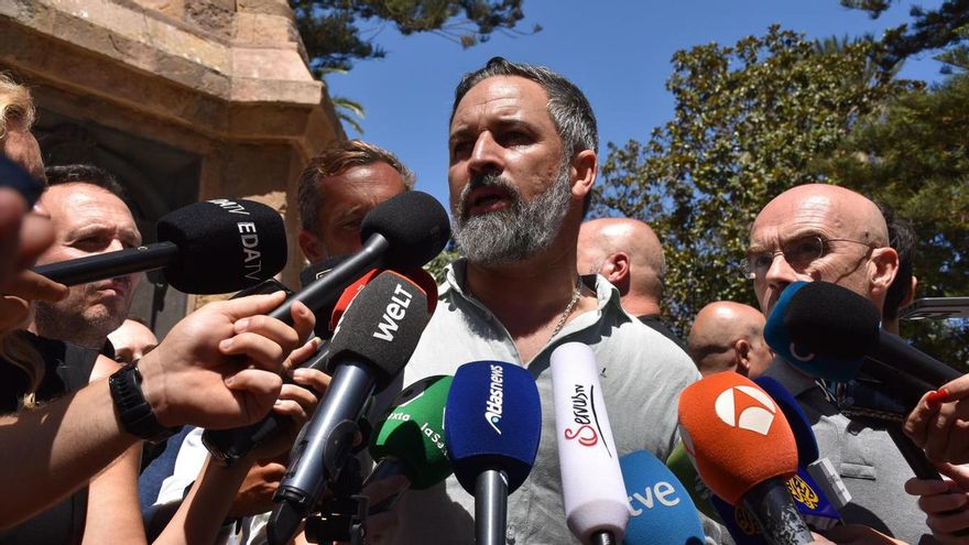 Archivo - El presidente de VOX, Santiago Abascal