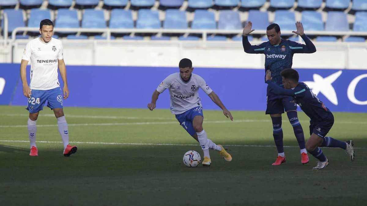 El CD Tenerife-RCD Espanyol en imágenes