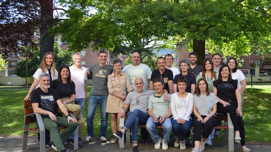 El equipo de Zalla Bai