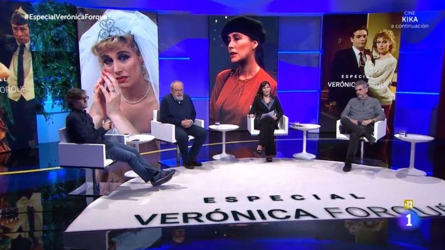Aplausos a TVE por su noche homenaje a Verónica Forqué: "Se demuestra el valor de una TV pública"