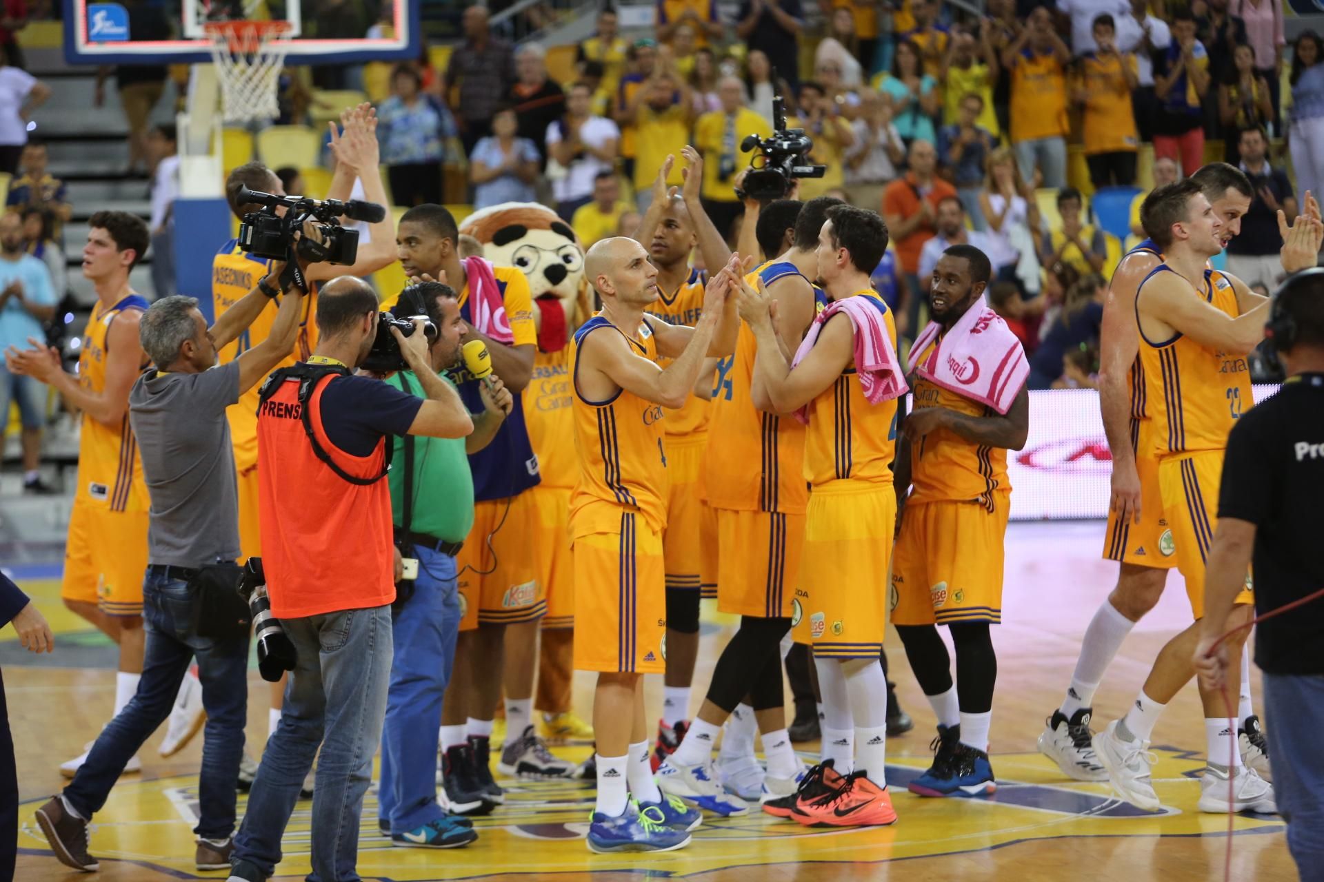 Imágenes del Herbalife Gran Canaria - Montakit Fuenlabrada. Alejandro Ramos.