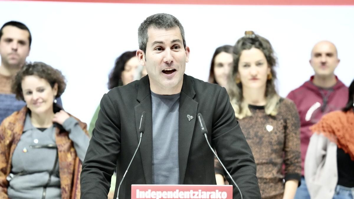 El secretario general de Sortu, Arkaitz Rodríguez