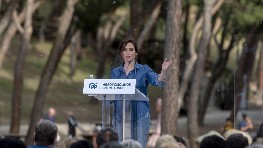 La presidenta de la Comunidad de Madrid, Isabel Díaz Ayuso.