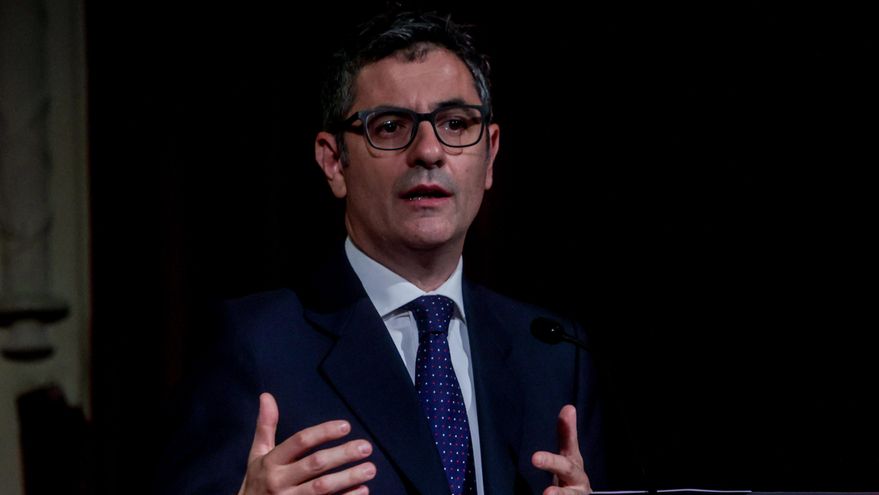 El ministro de la Presidencia, Relaciones con las Cortes y Memoria Democrática, Félix Bolaños.