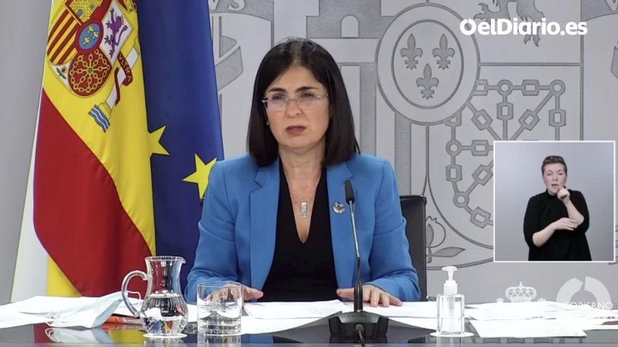 Carolina Darias, ministra de Sanidad.