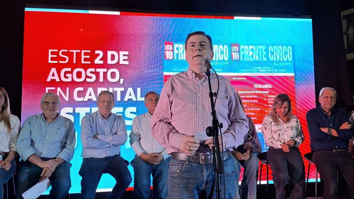 El Frente Cívico de Gerardo Zamora arrasó en las municipales de Santiago del Estero y dejó lejos a LLA