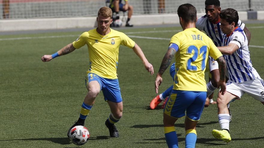 Las Palmas Atlético no pasa del empate frente al Recreativo de Huelva