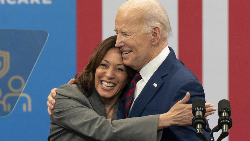 Kamala Harris dice ahora que fue "imprudente" dejar en manos de Biden la decisión de presentarse a la reelección
