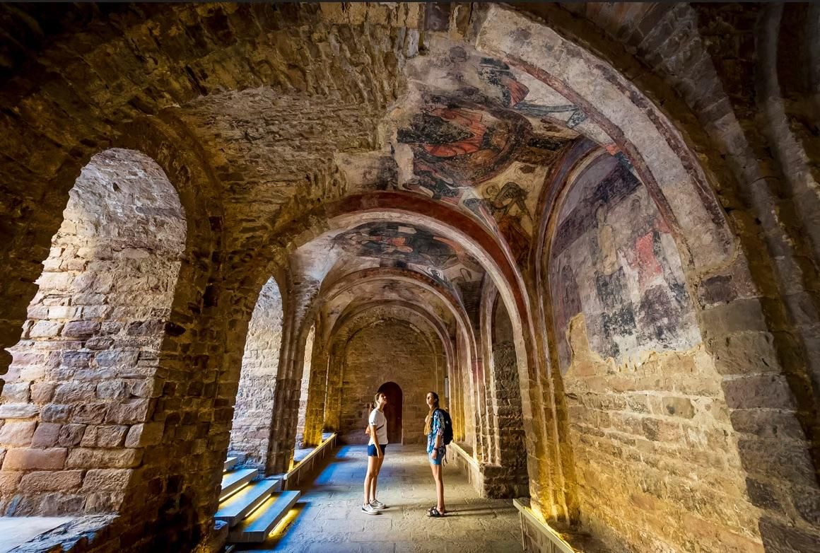 Interior del Castillo de Cardona.