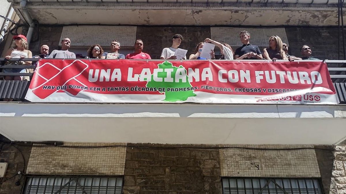 Laciana sale a la calle para exigir un futuro: "No vamos a aceptar más abandono ni más excusas"