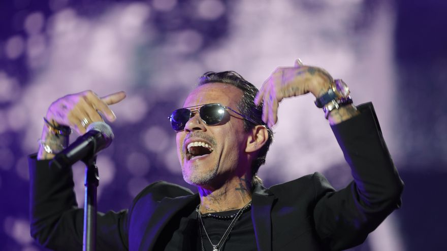 Marc Anthony hace reír y gozar en una noche que "valió la pena"