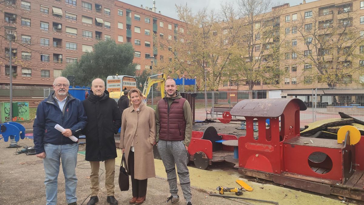 El primer parque cubierto de Logroño estará listo para la primavera de 2026