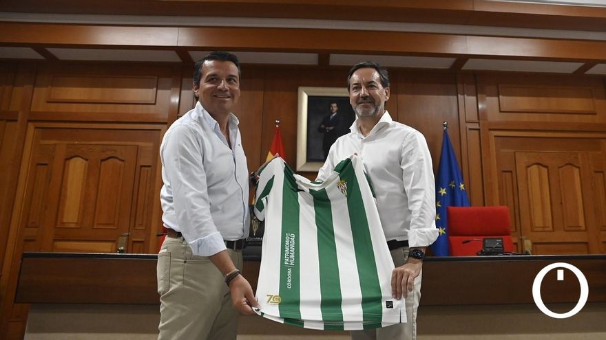 El Córdoba CF y el Ayuntamiento de Córdoba fortalecen su relación en Segunda División