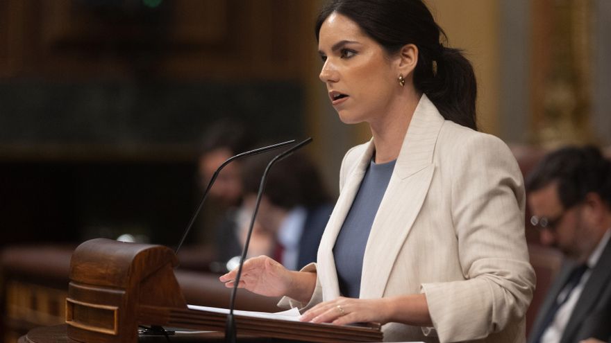 Archivo - La portavoz de VOX en el Congreso, Pepa Millán, en el Congreso de los Diputados, a 4 de julio de 2024, en Madrid (España).