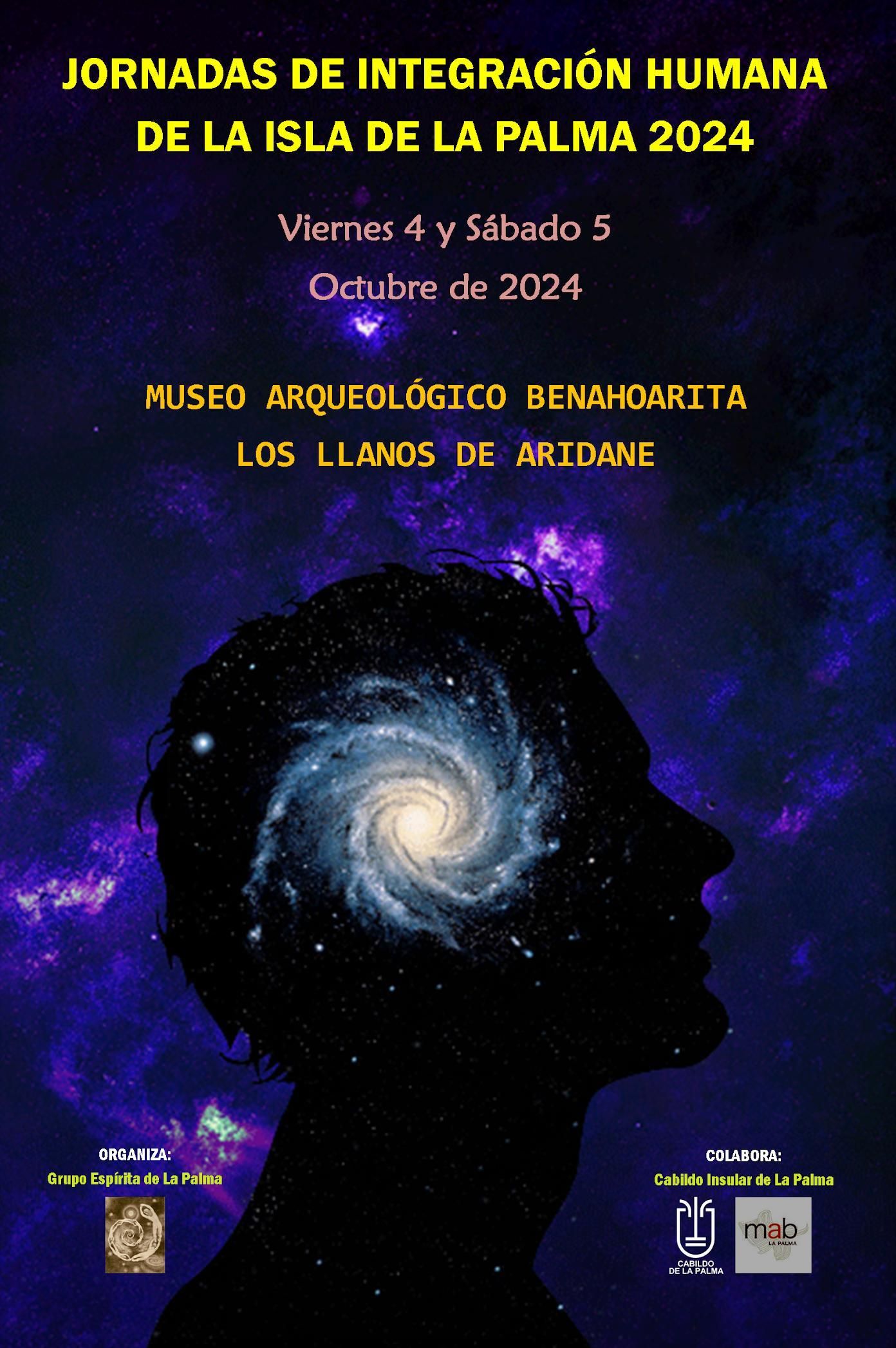 Cartel de las Jornadas de Integración Humana 2024.