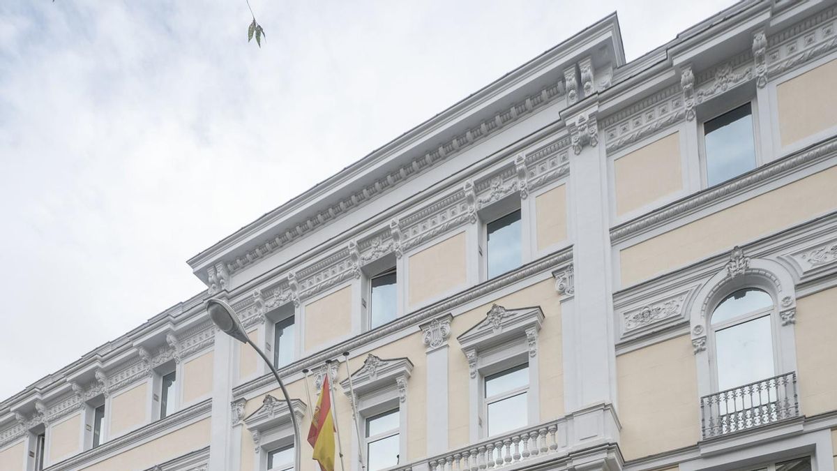 Archivo - Fachada del Consejo General del Poder Judicial (CGPJ)