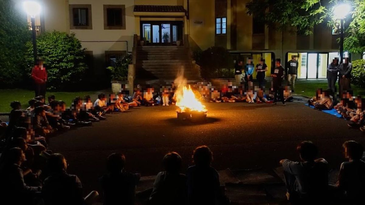 Campamento de verano Ignatian English House de Jesuitas en Asturias.