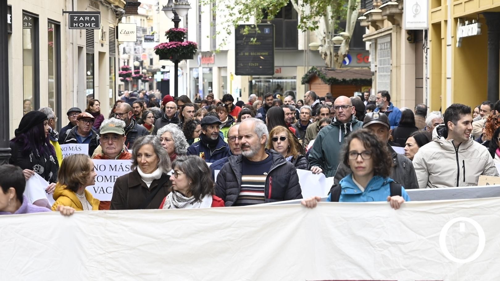 Manifestación por el clima y la reforestación de Córdoba.