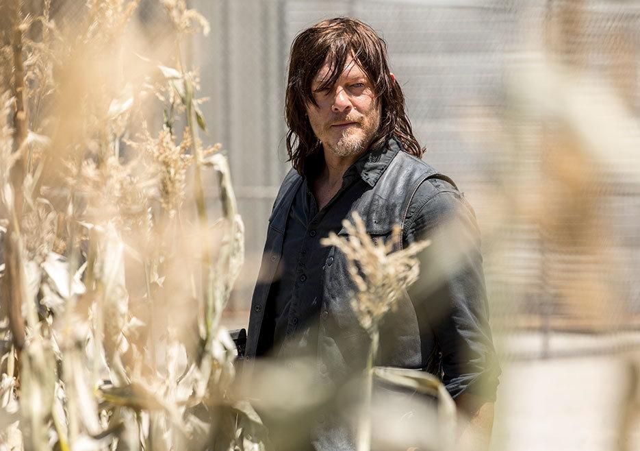 Daryl en la temporada 9 de The Walking Dead