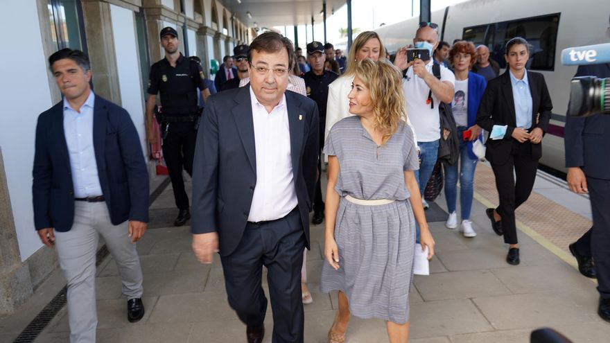 Vara se reunirá con colectivos de Plasencia y el alcalde por el conflicto del tren