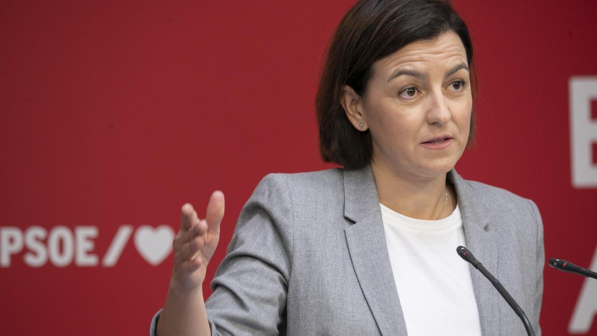 La portavoz del Comité Organizador del 40º Congreso Federal del PSOE y portavoz del partido en el Senado, Eva Granados