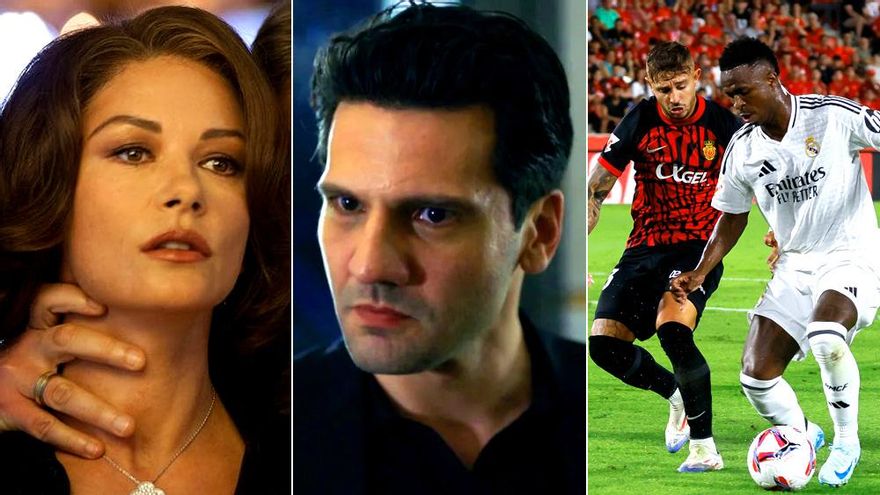 El cine de La 1 (10.3%) y 'Secretos de familia' (9.9%) se reparten la noche por delante del Mallorca-Real Madrid (9.1%)