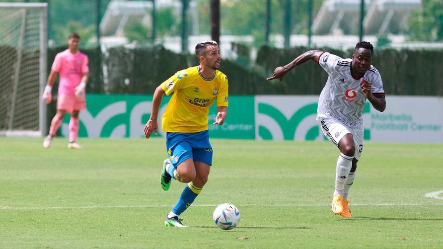 Tablas sin goles en el primer amistoso de Las Palmas