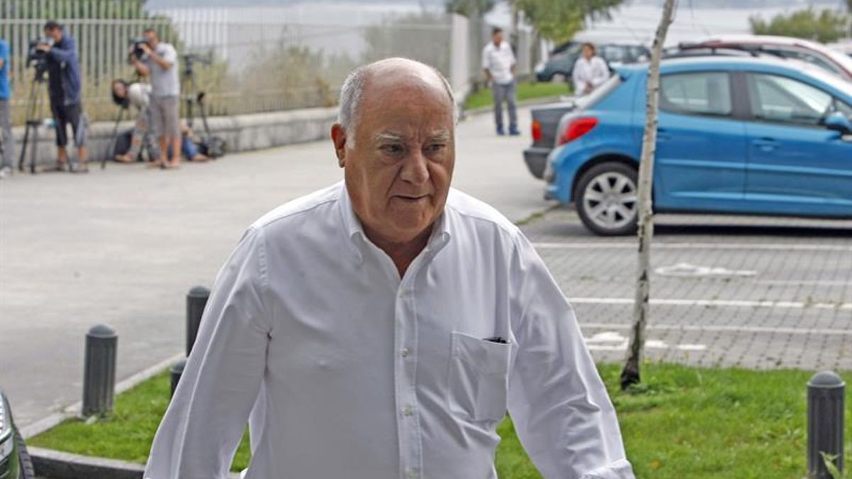 Amancio Ortega, propietario del grupo Inditex y una de las mayores fortunas de España..