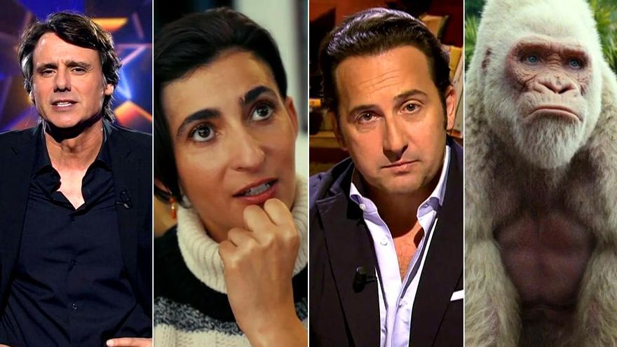 'GH Dúo' (10.5%), 'Lo de Évole' (8.6%) y 'Cuarto milenio' (7.2%) marcan récord en un domingo liderado por el cine de La 1