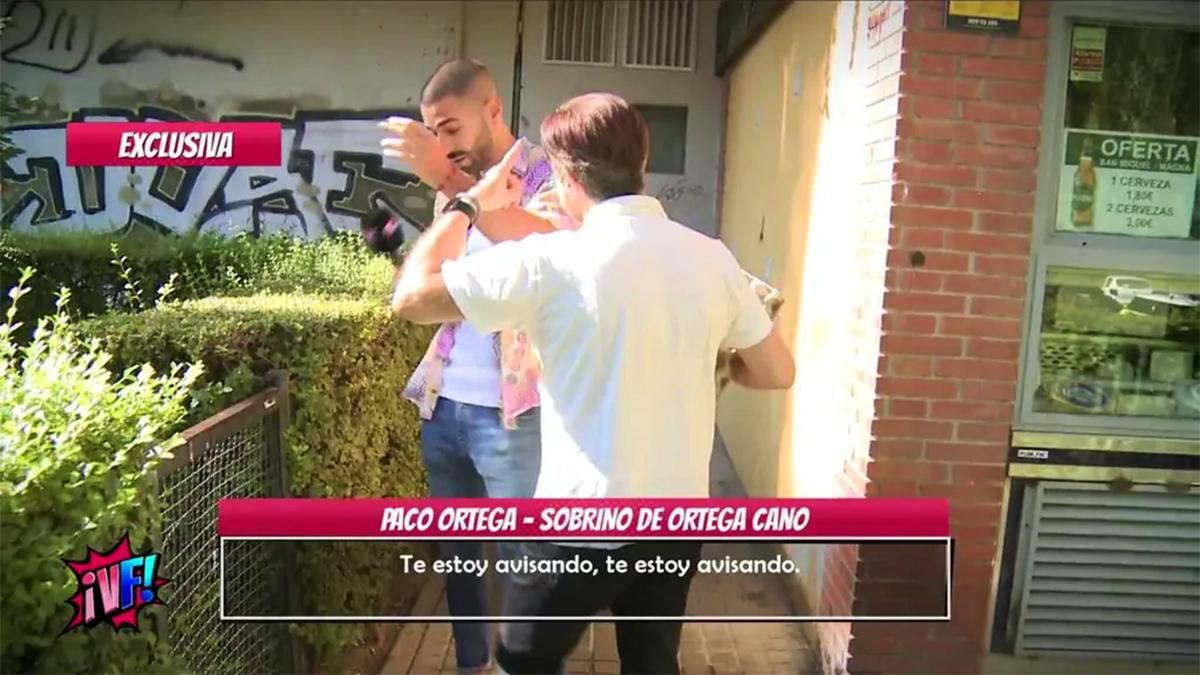 'Vaya fama' empezó en Telecinco con una amenaza del sobrino de Ortega Cano: "Al próximo le corto el cuello"