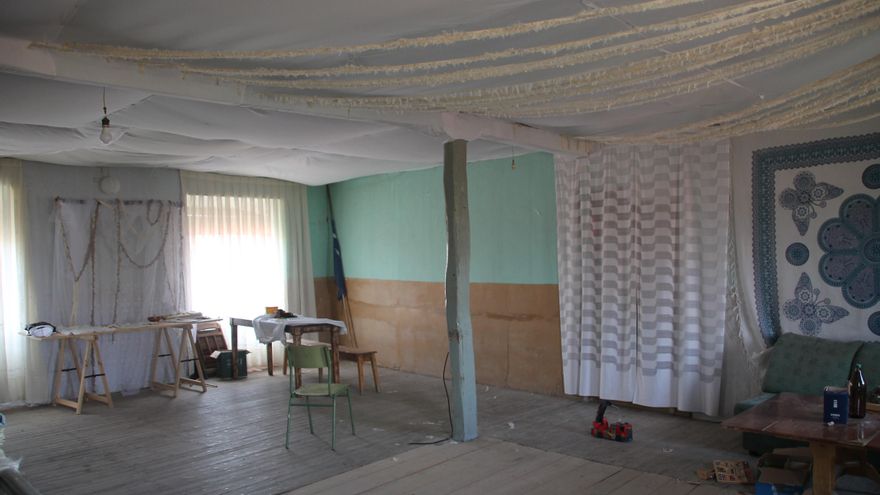 La antigua Casa del Baile que quieren rehabilitar en Tabanera de Cerrato (Palencia).