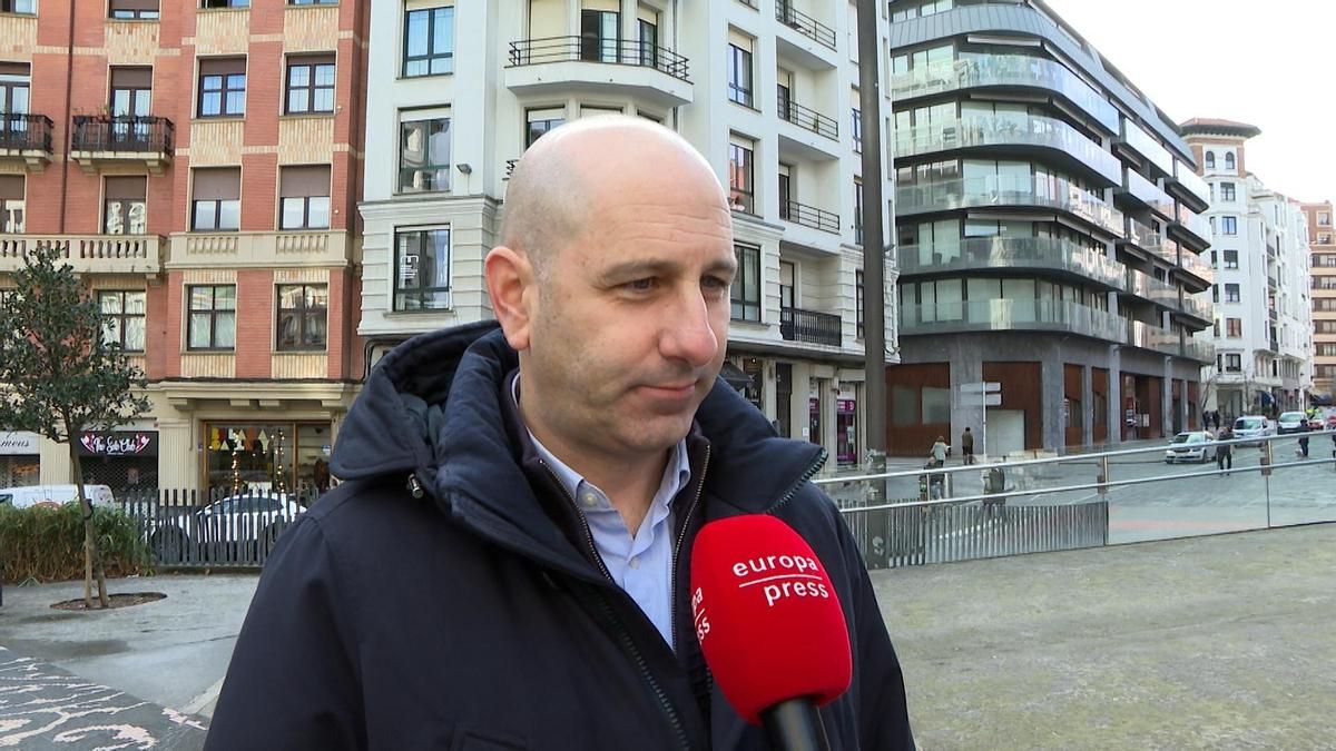 El gerente de la Organización de Productores de Pesca de Altura de Ondarroa (OPPAU), Mikel Ortiz Abalia