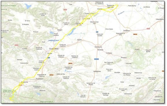 Mapa de la Segunda Salida