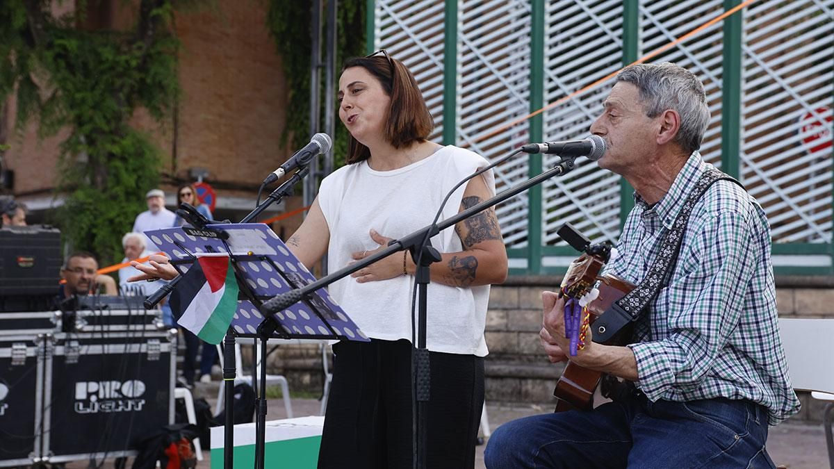 Mitin de Por Andalucía en la plaza de la Juventud de Córdoba