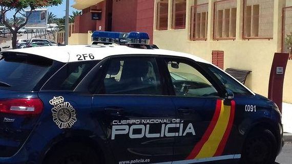 Patrulla de la Policía Nacional en Telde en una imagen de archivo.