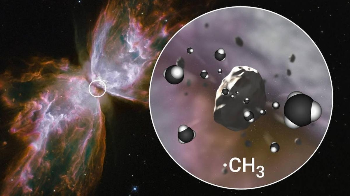 Astrónomos españoles detectan por primera vez el radical metilo en una estrella a punto de 'morir'