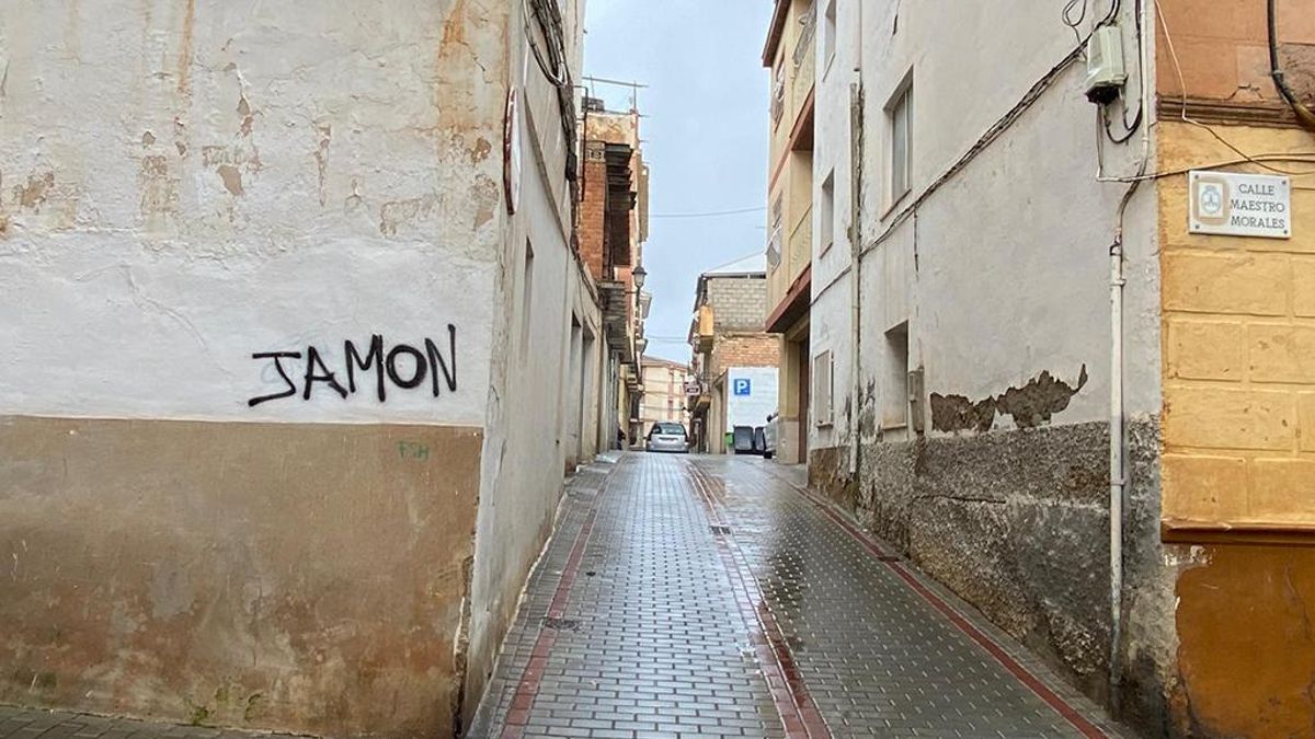 "Jamón": pintadas islamófobas cubren las paredes de un pueblo de Granada ante la "pasividad" del gobierno local