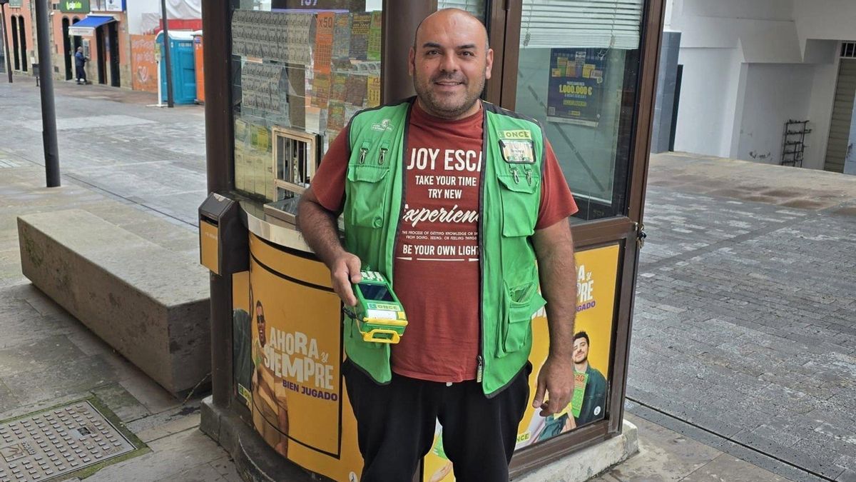 La ONCE deja Tenerife un 'sueldazo' de 5.000 euros al mes durante 20 años