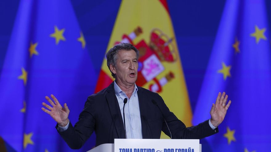 Feijóo clausura el congreso de su reelección al frente del PP: "No vamos a hacer un cordón sanitario a Vox"