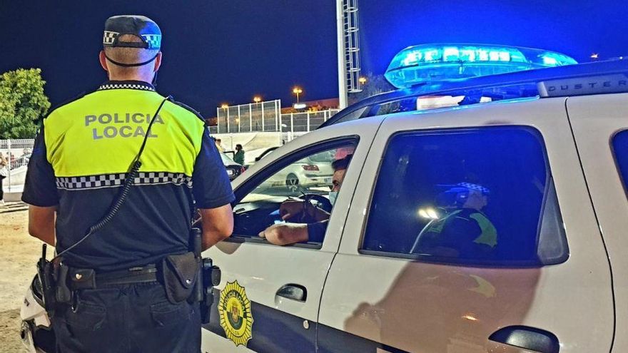 Agentes de la Policía Local de Elda.