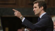 El líder del PP, Pablo Casado, en una imagen de archivo.
