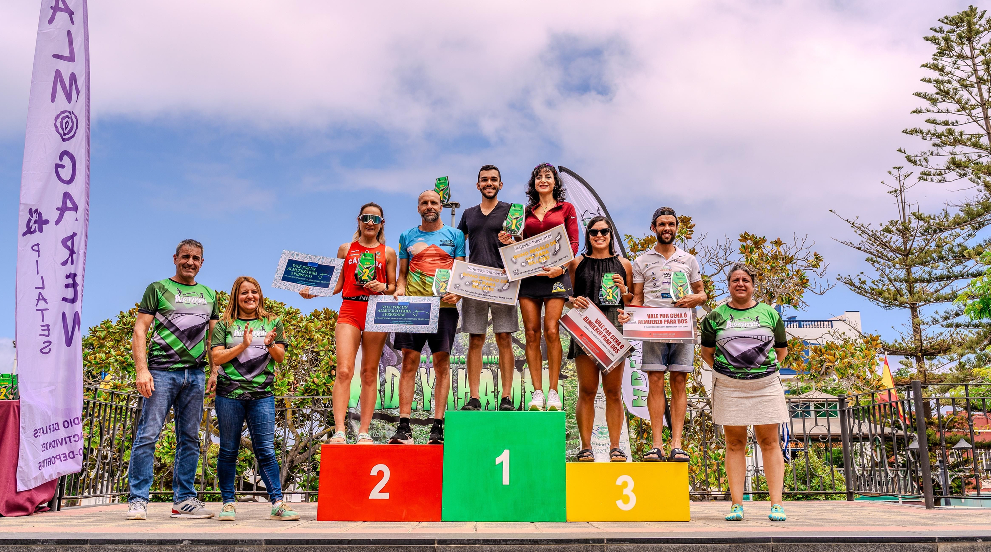 Yonet y Ana Begoña reinan en la décima edición de la Adeyahamen Trail.