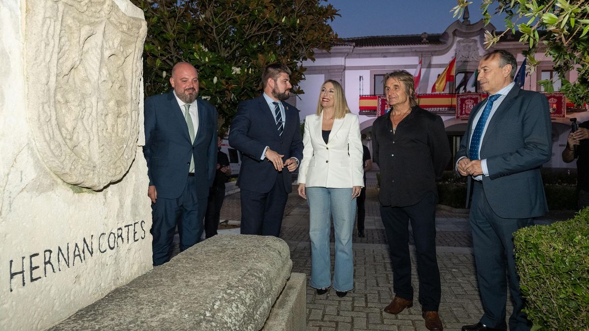 Guardiola anuncia junto a Nacho Cano la creación de un Instituto del Mestizaje en un acto de reivindicación de Hernán Cortés