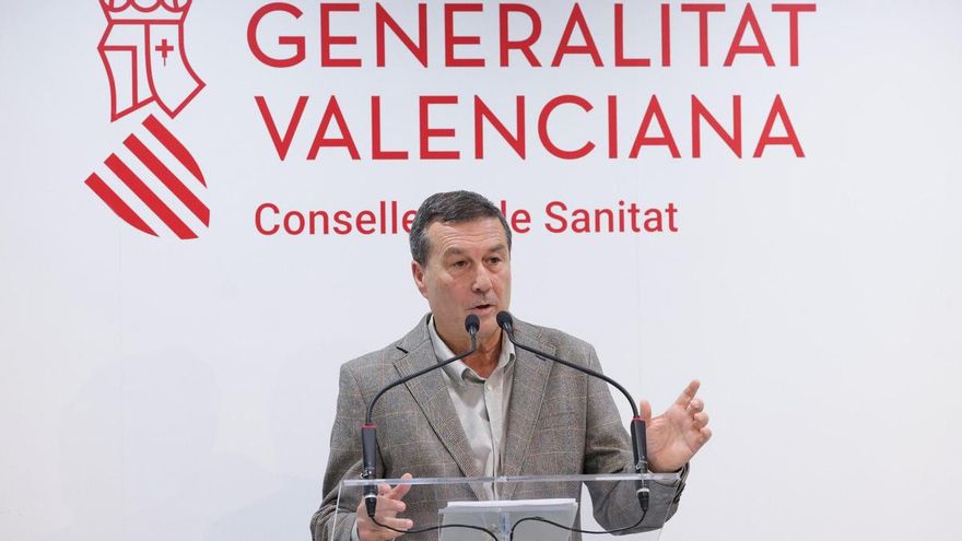 El conseller de Sanidad, Marciano Gómez.