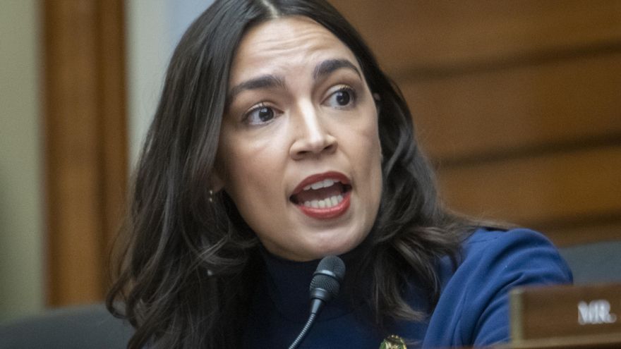 La congresista Alexandria Ocasio-Cortez en una imagen de archivo.