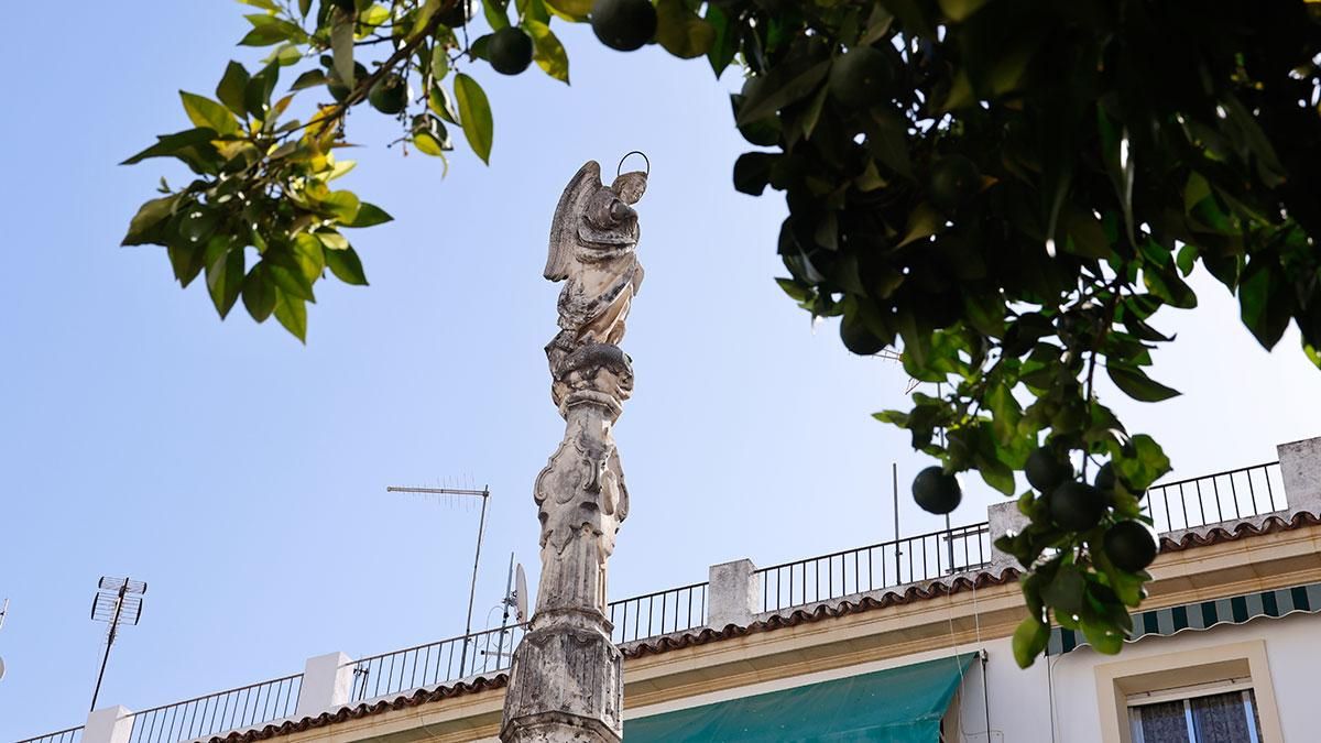 Triunfo de San Rafael en la plaza de Los Aguayos