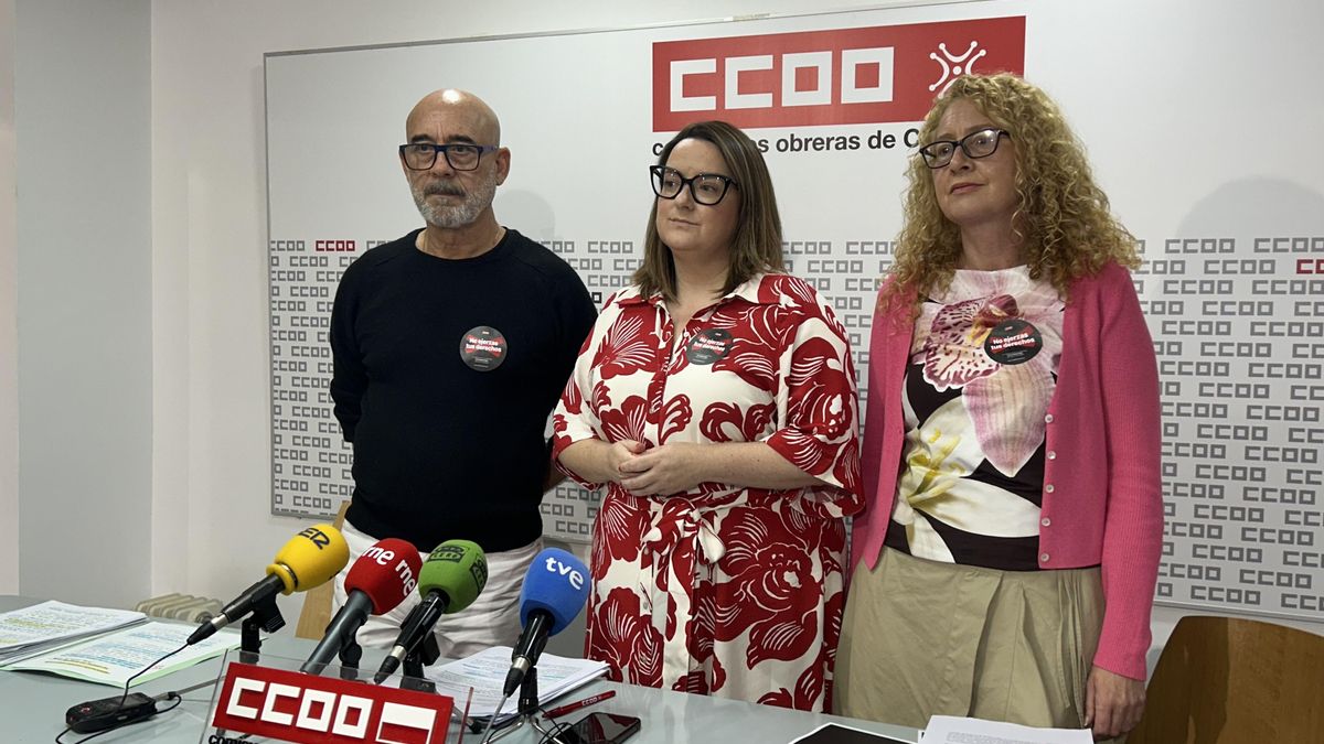 Presentación de la campaña de Comisiones Obreras.